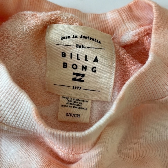 Billabong Sun shrunk tie dye crewneck sweatshirt small NWT - Picture 6 of 6